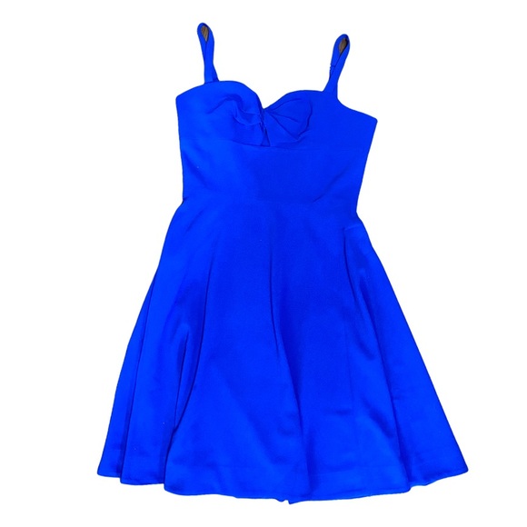 Dress the Population royal blue dress L - Picture 8 of 8